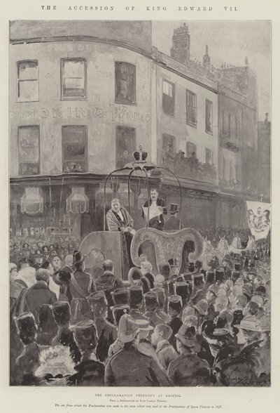 The Accession of King Edward VII by Henry Charles Seppings Wright